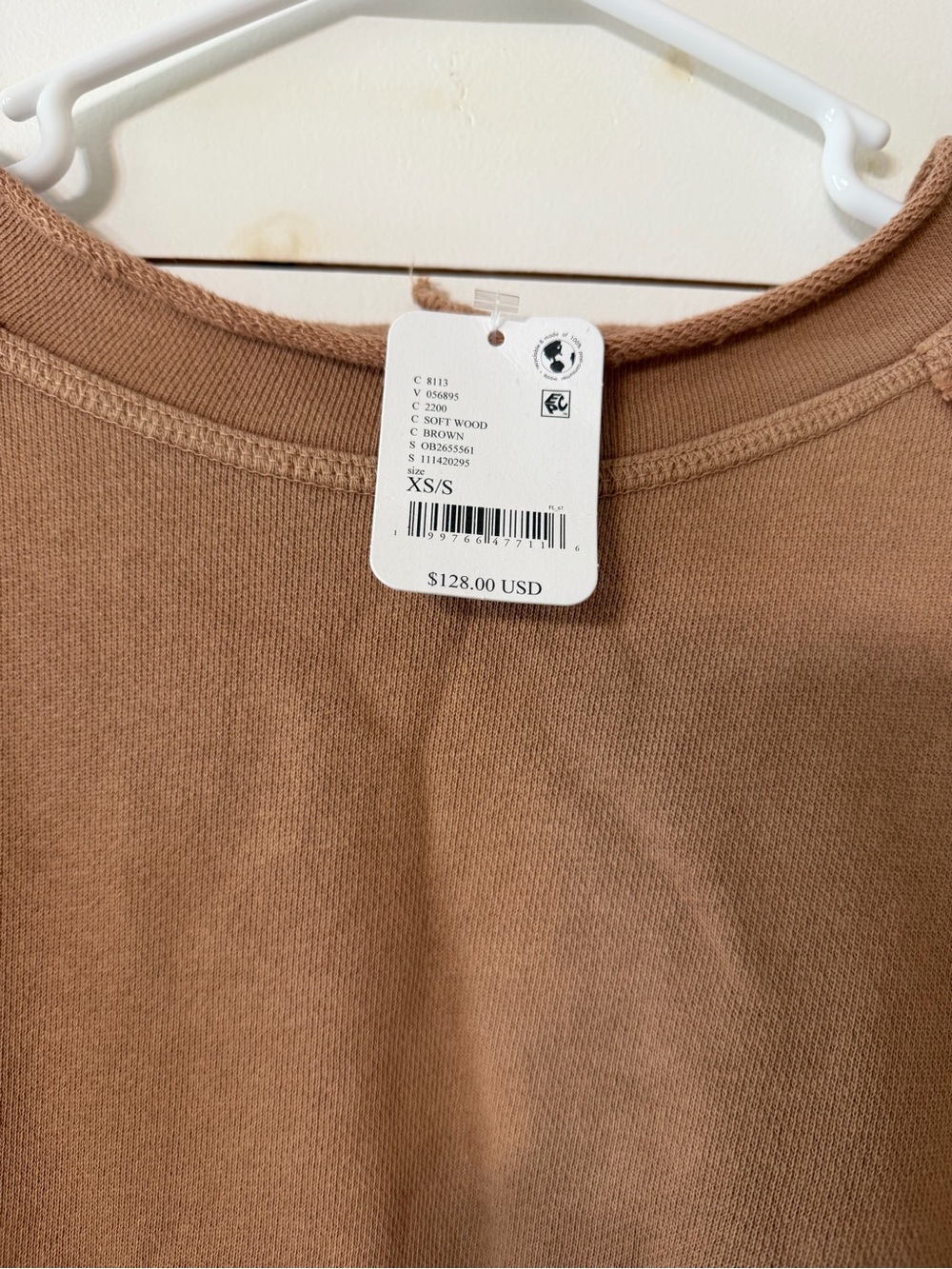 We the Free All Here Oversized Sweatshirt Size XS/S NWT - Picture 3 of 4